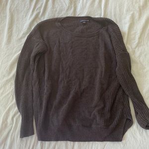 American eagle charcoal grey sweater
